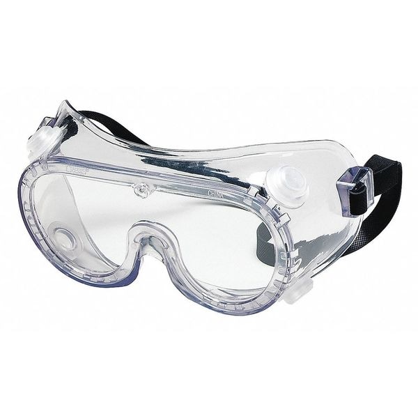 Mcr Safety Protective Goggles, Anti-Fog, Scratch-Resistant, Clear Lens, D3, D4 ANSI/Dust Splash Rating - 2235RB