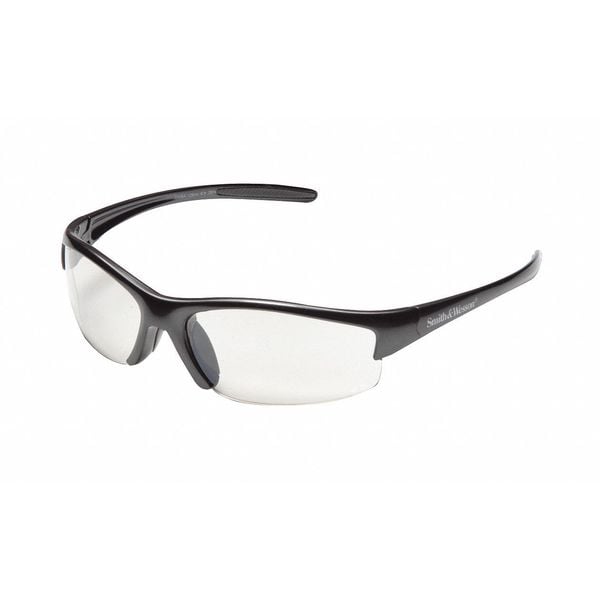 Smith & Wesson Equalizer, Safety Glasses Uncoated, Light Gray Lens, Half-Frame, Wraparound - 21298