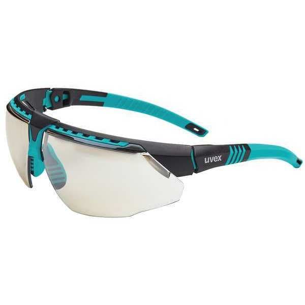 Honeywell Uvex Avatar, Safety Glasses Anti-Fog &  Anti-Scratch, Reflect 50 Lens, Half-Frame, Wraparound - S2884