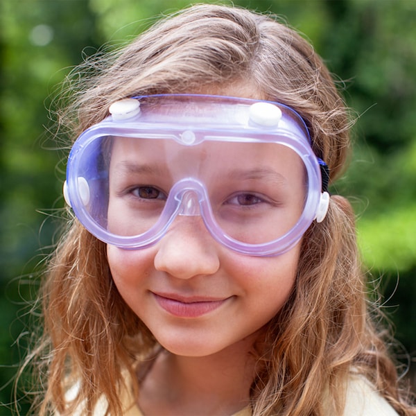 Safe Handler Spectra Clear Anti-Scratch, Fits Over Safety Glasses - SH-SSGG-ES14-CL
