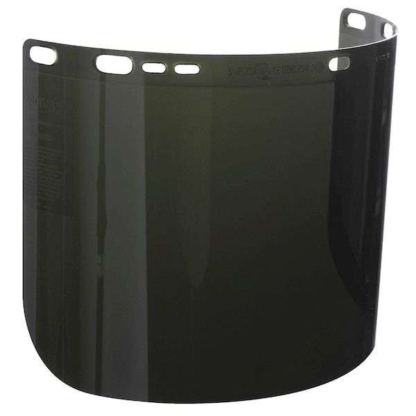 Surewerx Jackson Safety F50 Special Face Shield, Polycarbonate, IRUV 5.0, Unbound - 29080