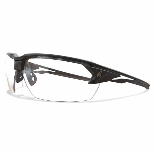 Edge Eyewear Pumori, Safety Glasses Anti-Fog & Anti-Scratch, Polarized, Clear Lens, Half-Frame, Wraparound - XP411VS