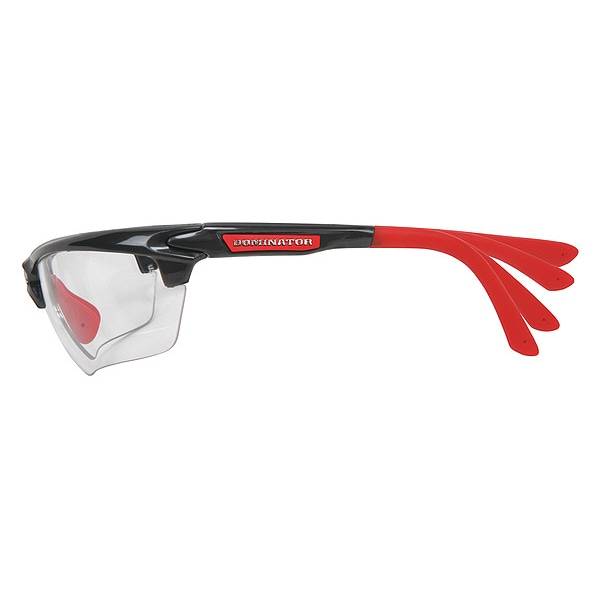 Mcr Safety Dominator DM3, Safety Glasses Anti-Scratch, Clear Lens, Half-Frame, Traditional - DM1310P