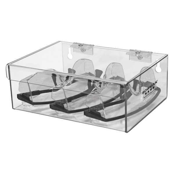 Bowman Dispensers Eyewear Dispenser, Clear, PETG Plastic - CP-072