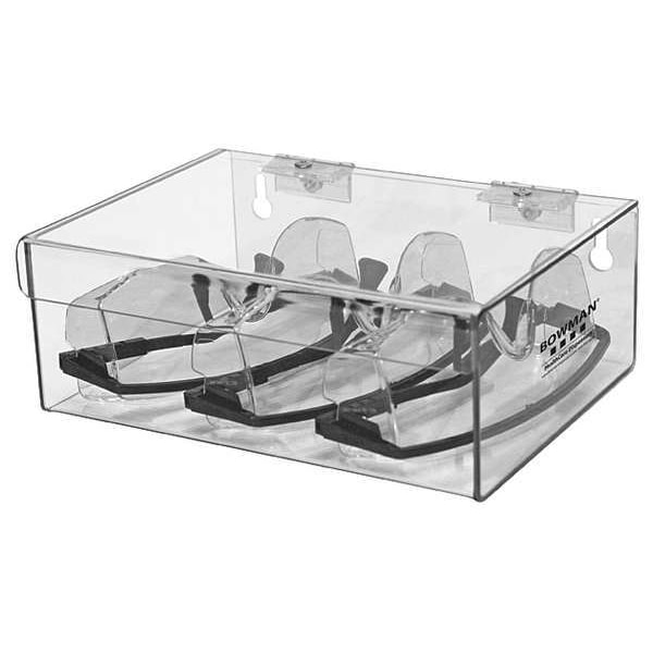 Bowman Dispensers Eyewear Dispenser, Clear, PETG Plastic - CP-072