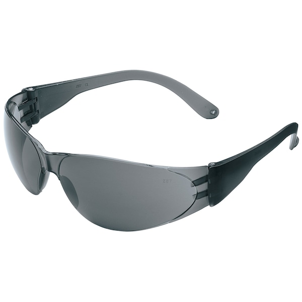 Mcr Safety Glasses, Checklite CL1 Gray Lens - BULK, 12PK - CL112N