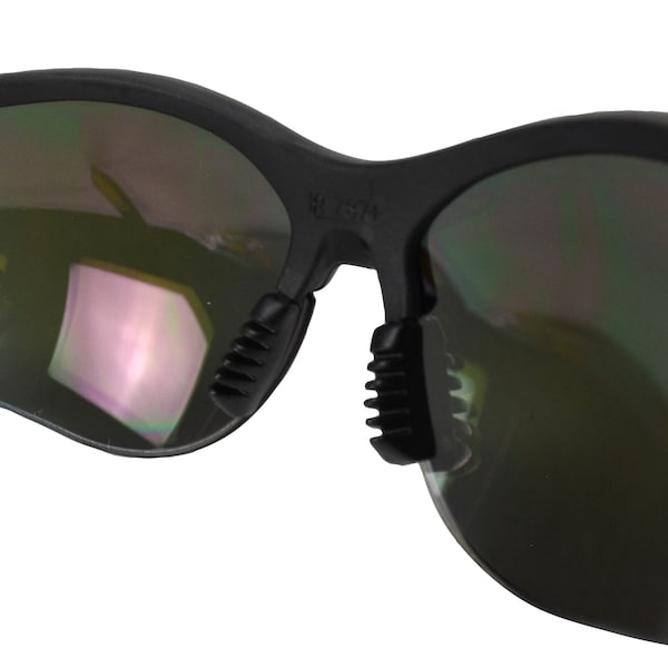 Dewalt Reinforcer, Safety Glasses Anti-Scratch, Red Mirror Lens, Full-Frame, Wraparound - DPG58-6D