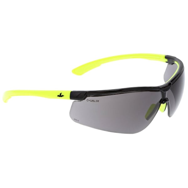 Mcr Safety Klondike KD7, Safety Glasses Anti-Fog &  Anti-Scratch, Gray Lens, Half-Frame, Wraparound - KD722PF420