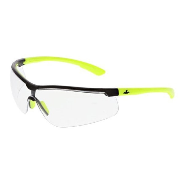 Mcr Safety Klondike KD7, Safety Glasses Anti-Fog &  Anti-Scratch, Gray Lens, Half-Frame, Wraparound - KD722PF420