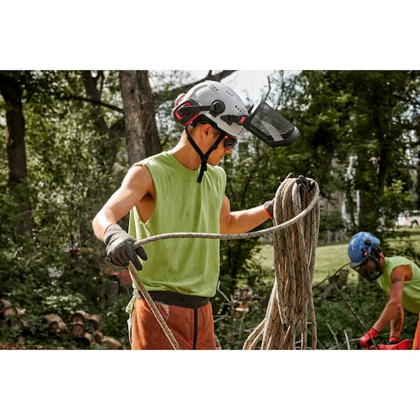Milwaukee Tool BOLTâ„¢ Full Face Shield - Metal Mesh (Compatible with MilwaukeeÂ® Safety Helmet [No Brim]) - 48-73-1431