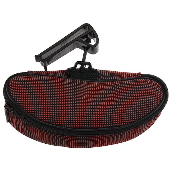 Utility Bag Eyeglass Bag, Red, Utility Guard End - UBZU EYEZIP RD
