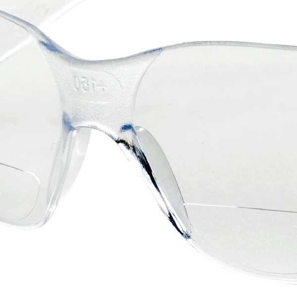 Sellstrom Safety Glasses X300RX Series Hard, Coated, 2 x Magnifaction, Clear Lens Tint - S70704