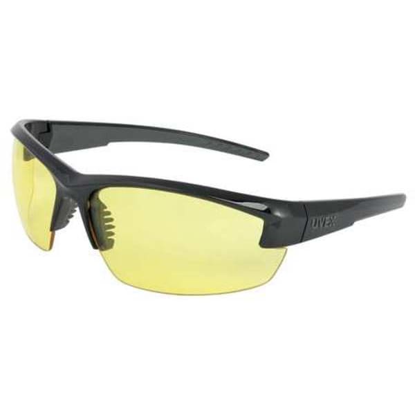 Honeywell Uvex Mercury, Safety Glasses Anti-Fog, Amber Lens, Half-Frame, Wraparound - S1502