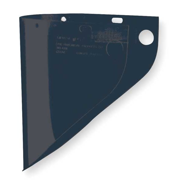 Fibre-Metal By Honeywell Faceshield Visor, Green Visor, Polycarbonate, Uncoated Lens, Green - 4199IRUV3