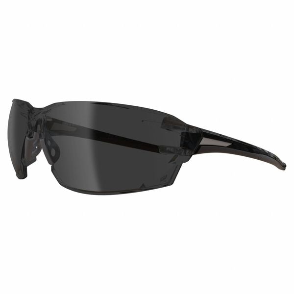 Edge Eyewear Nevosa, Safety Glasses Anti-Scratch, Smoke Lens, Full-Frame, Wraparound - XV416