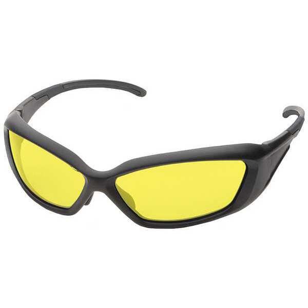 Revision Military Safety Glasses Anti-Fog &  Anti-Scratch, Amber Lens, Wraparound - 4-0491-0004
