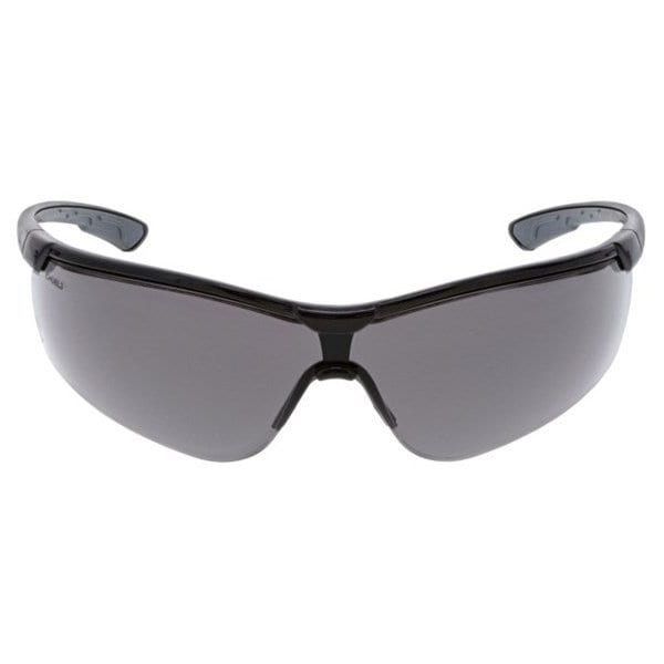 Mcr Safety Klondike KD7, Safety Glasses Anti-Fog, Gray Lens, Half-Frame, Wraparound - KD712AF