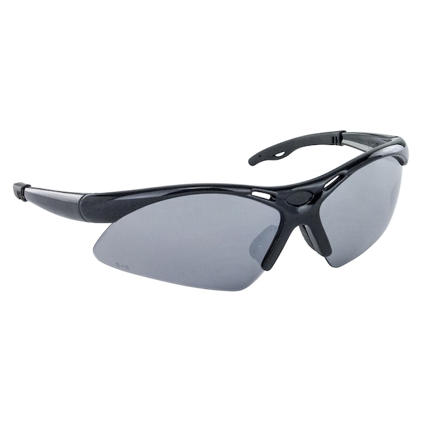 Sas Survival Air Sys Diamondback Safe Glasses W/ Black Frame And Smoke Mirror Lens - 540-0203