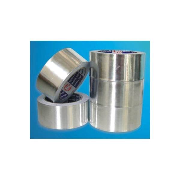 Fasson 5" X 150' Cinta de aluminio lisa 8 rollos/caja - 57432 05000150