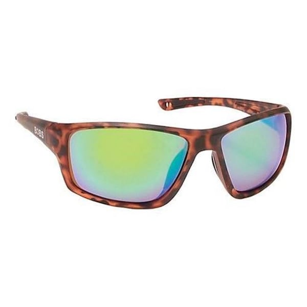 Coyote Eyewear Coyote Eyewear 680562500547 FP-04 Floating Polarized Sunglasses; Tortoise; Brown & Green Flash - FP-04 TORTOISE/BROWN/GREEN FLASH