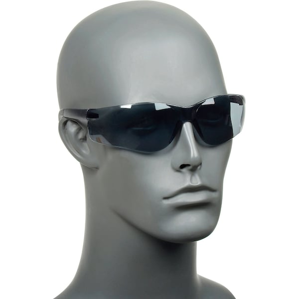 Pyramex ZtekÂ® Safety Glasses - Gray Lens, Gray Frame, Gray Polycarbonate - S2520S