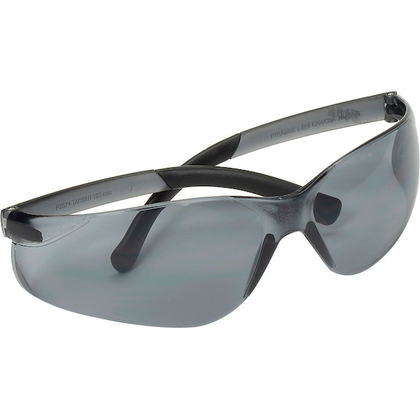 Pyramex ZtekÂ® Safety Glasses - Gray Lens, Gray Frame, Gray Polycarbonate - S2520S