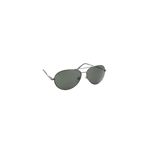 Coppermax Coppermax 3708GPP GUN/SMOKE Aviator Polarized Sunglasses - Gunmetal - Smoke Lens - 3708GPP GUN/SMOKE
