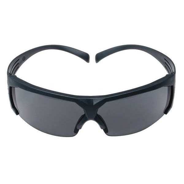 3M SecureFit 600, Safety Glasses Anti-Fog, Gray Lens, Half-Frame, Traditional - SF611AS