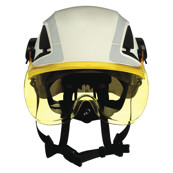 3M Visor, Amber Visor, Polycarbonate, Anti-Fog ; Anti-Scratch Lens - X5-SV03