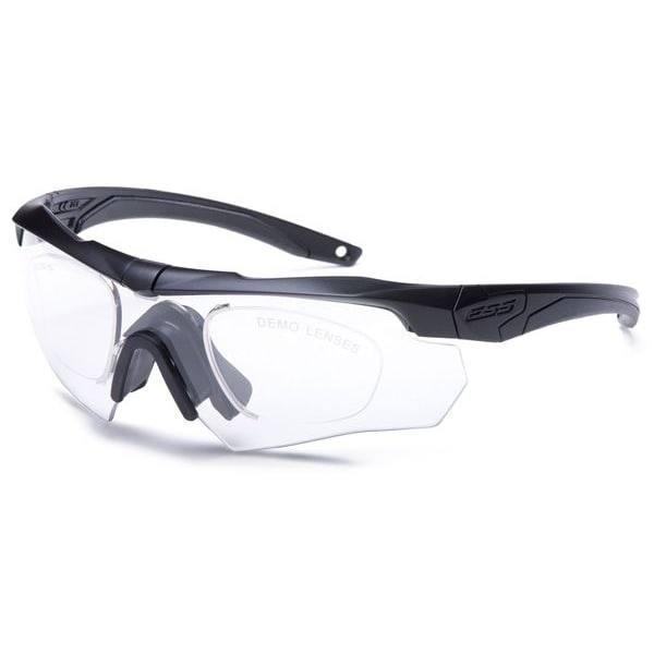 Ess Crossbow, Safety Glasses Anti-Fog &  Anti-Scratch, Clear Lens, Half-Frame, Wraparound - 740-0504