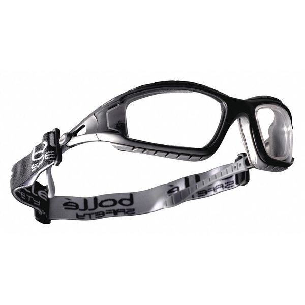 Bolle Safety Tracker, Safety Glasses Anti-Fog, Anti-Static & Anti-Scratch, Clear Lens, Full-Frame, Wraparound - 40085