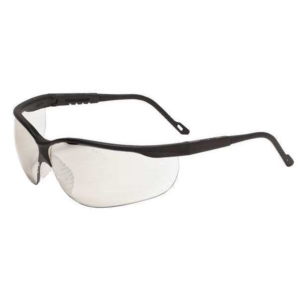 Condor Nome, Safety Glasses Anti-Scratch, Clear Lens, Half-Frame, Wraparound - 5JE24