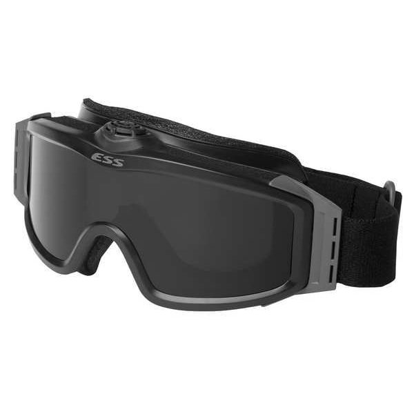 Ess Tactical Goggles, Anti-Fog, Scratch-Resistant, Clear, Gray Lens, Indirect Venting, Universal - 740-0131