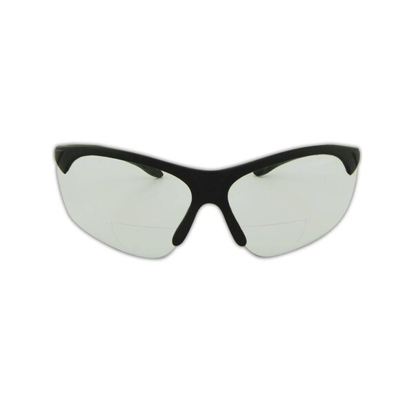 Magid Safety Glasses Uncoated, Clear Lens, 1 PR - YA7BKC25