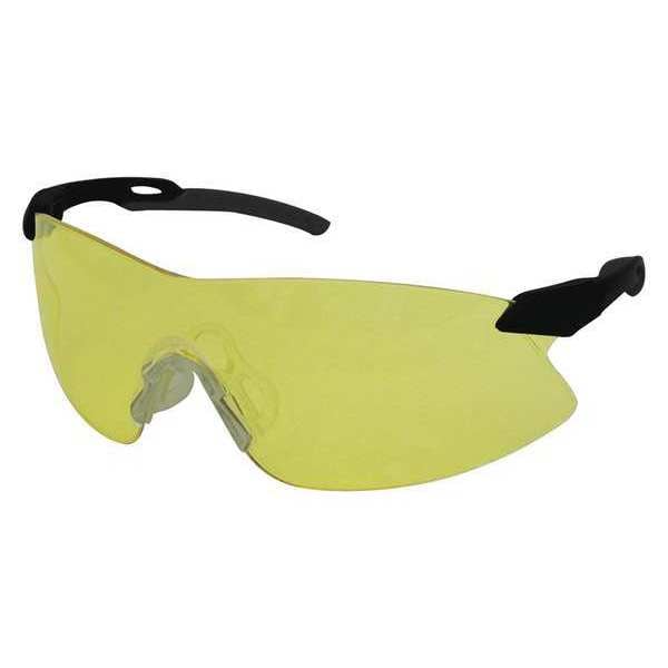Deltaplus Strikers, Safety Glasses Anti-Scratch, Amber Lens - 15422