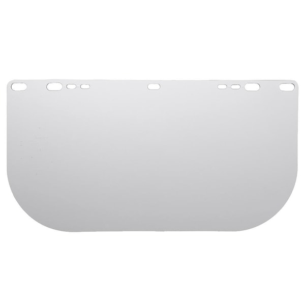 Jackson Safety F20 Face Shield, 8" Height, Uncoated Lens, Clear - 14132