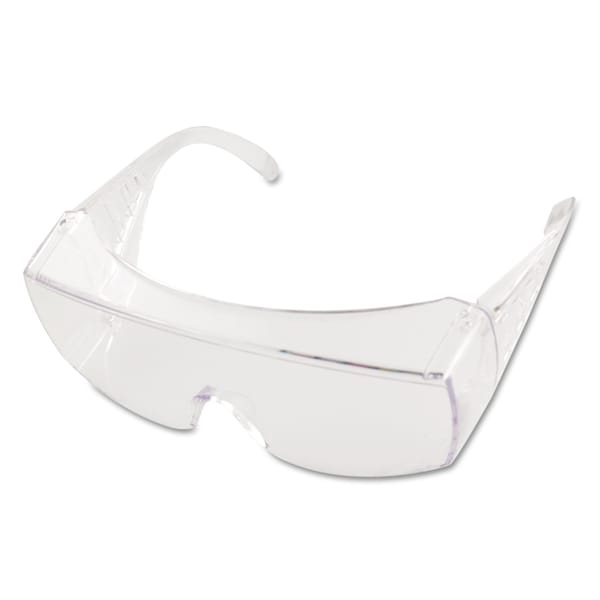 Mcr Safety Yiukon, Safety Glasses Clear Lens, Wraparound, Wraparound - INVALID