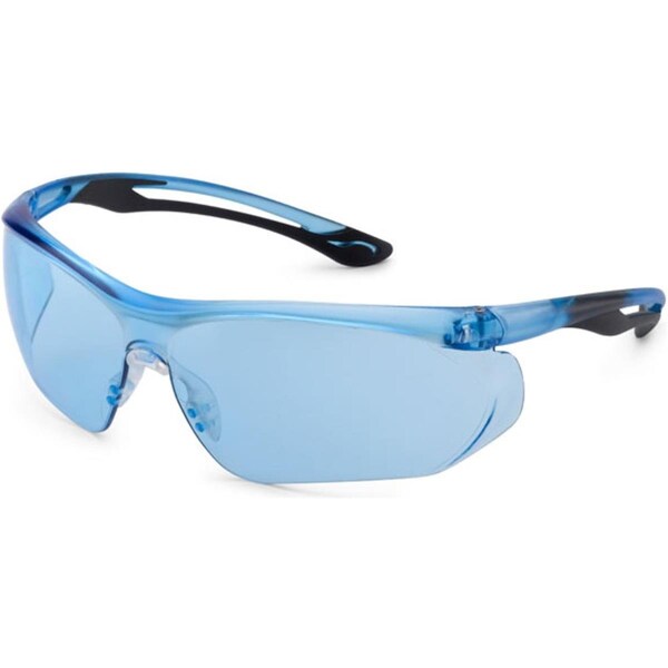 Gateway Safety Pacific Blue  Black Flex Parallax Safety Glasses - 280398041