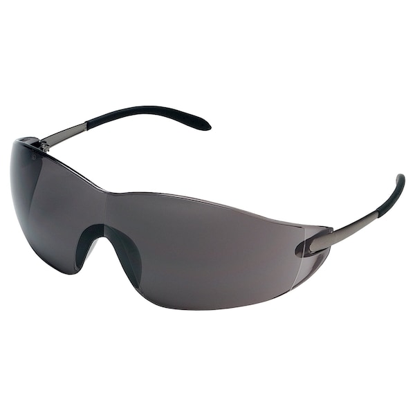 Mcr Safety Glasses, S21 Gray UV-AF Lens, 12PK - S2112AF