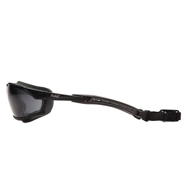 Pyramex Isotope, Safety Glasses Anti-Fog &  Anti-Scratch, Gray Lens - GB9420STM