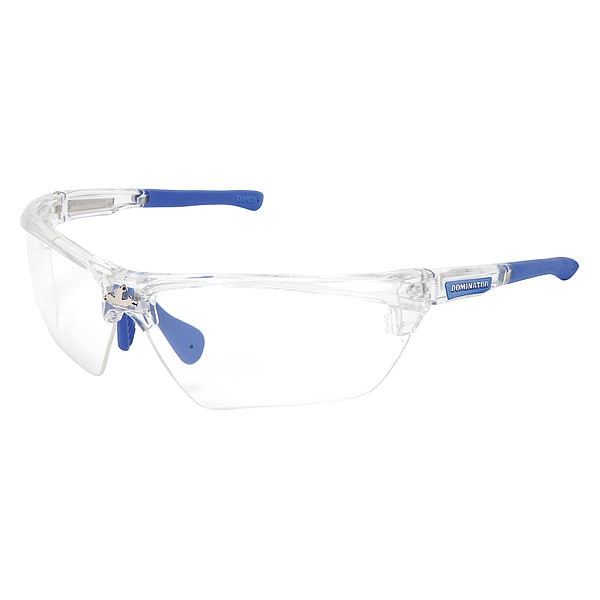 Mcr Safety DM3, Safety Glass Anti-Fog &  Anti-Scratch, Clear Lens, Half-Frame, Traditional - 55KY35