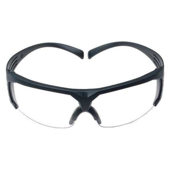 3M SecureFit 600, Safety Glasses Anti-Fog &  Anti-Scratch, Clear Lens, Half-Frame, Traditional - SF601SGAF