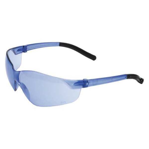 Deltaplus INHIBITOR NXT, Safety Glasses Anti-Scratch, Blue Gray Lens - 17061