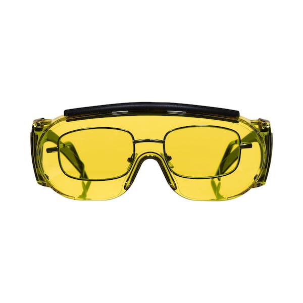 Allen Co Safety Glasses - Ballistic Eye Protection for Men and Women - ANSI Z87.1 Impact Resistance - Yellow - 2170