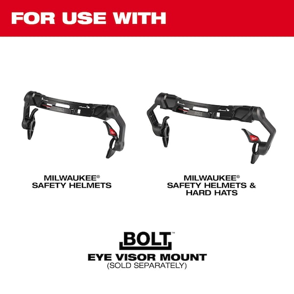 Milwaukee Tool Replacement Tinted Dual Coat Lens for BOLT Eye Visor (10 pk) - 48-73-1453