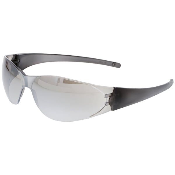 Mcr Safety Glasses, CK1 Silver Mirror Lens, 12PK - CK117