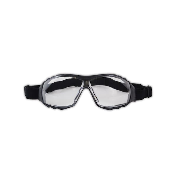 Magid Safety Goggles, Antifog Coating, Clear Lens, Standard, 1 PR - G818AFC