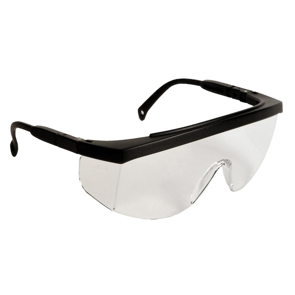 Radians Safety Glasses, Clear Polycarbonate Lens, Uncoated,  - G40110ID