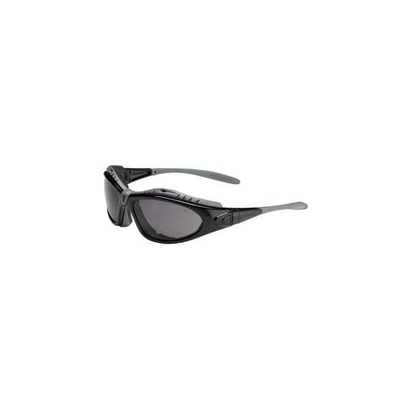 Bouton Optical Safety Glasses, Anti-Fog &  Anti-Scratch, Gray Lens, Universal, 1 PR - 250-50-0421