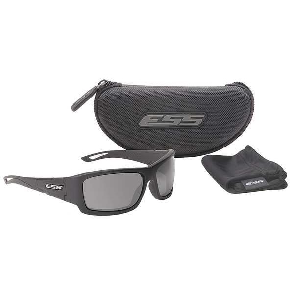 Ess Credence, Safety Glasses Anti-Scratch, Gray Lens, Full-Frame, Wraparound - EE9015-04